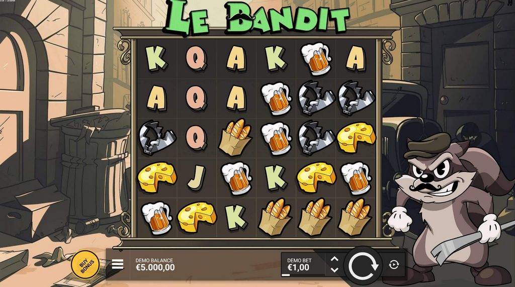 Le Bandit Slot Übersicht 2025